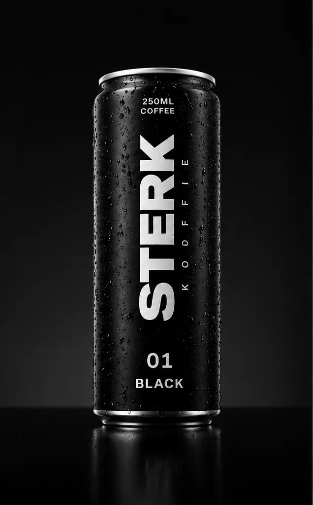 STERK BLACK blik